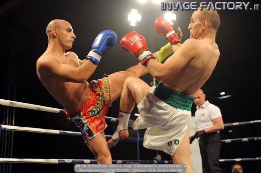 2011-04-30 Ring Rules 1499 K-1 - 71kg - Ovidio Mihali ITA - Danilo Fanfano ITA